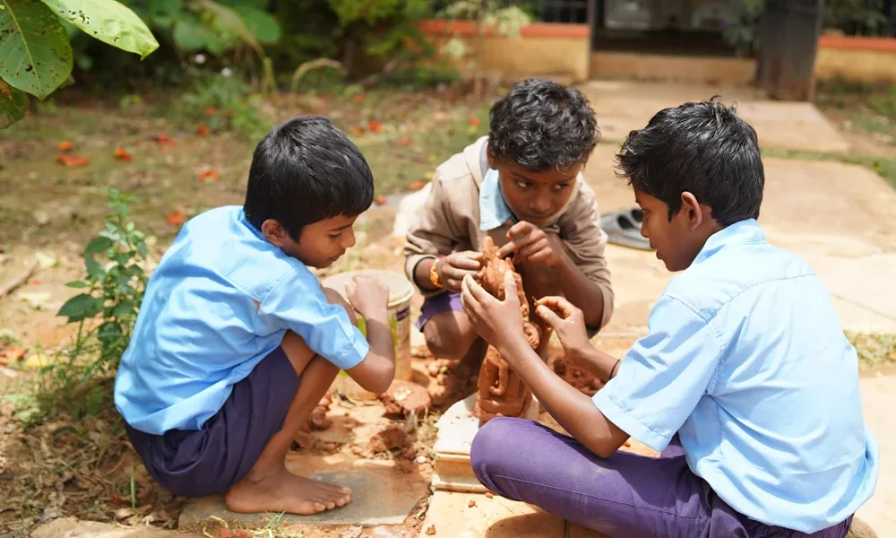 Govt higher primary school Renovation, Siddapura